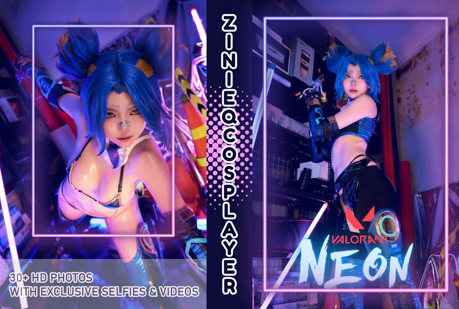ZinieQ - NO.05 Neon (Valorant) [41P2V-616MB]