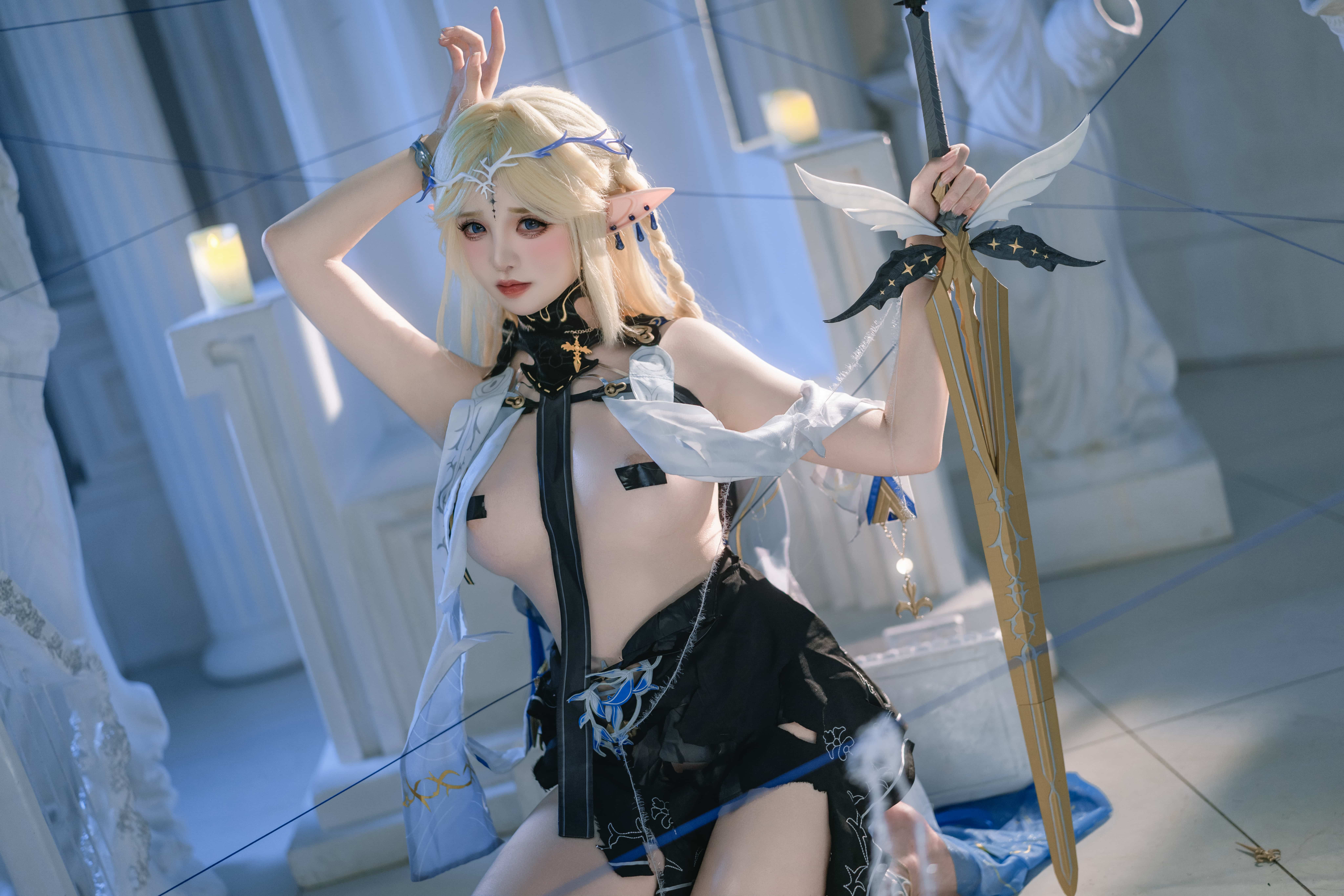 阿薰kaOri - NO.02 鸣潮 卡提希娅 [224P4V-3.09GB]